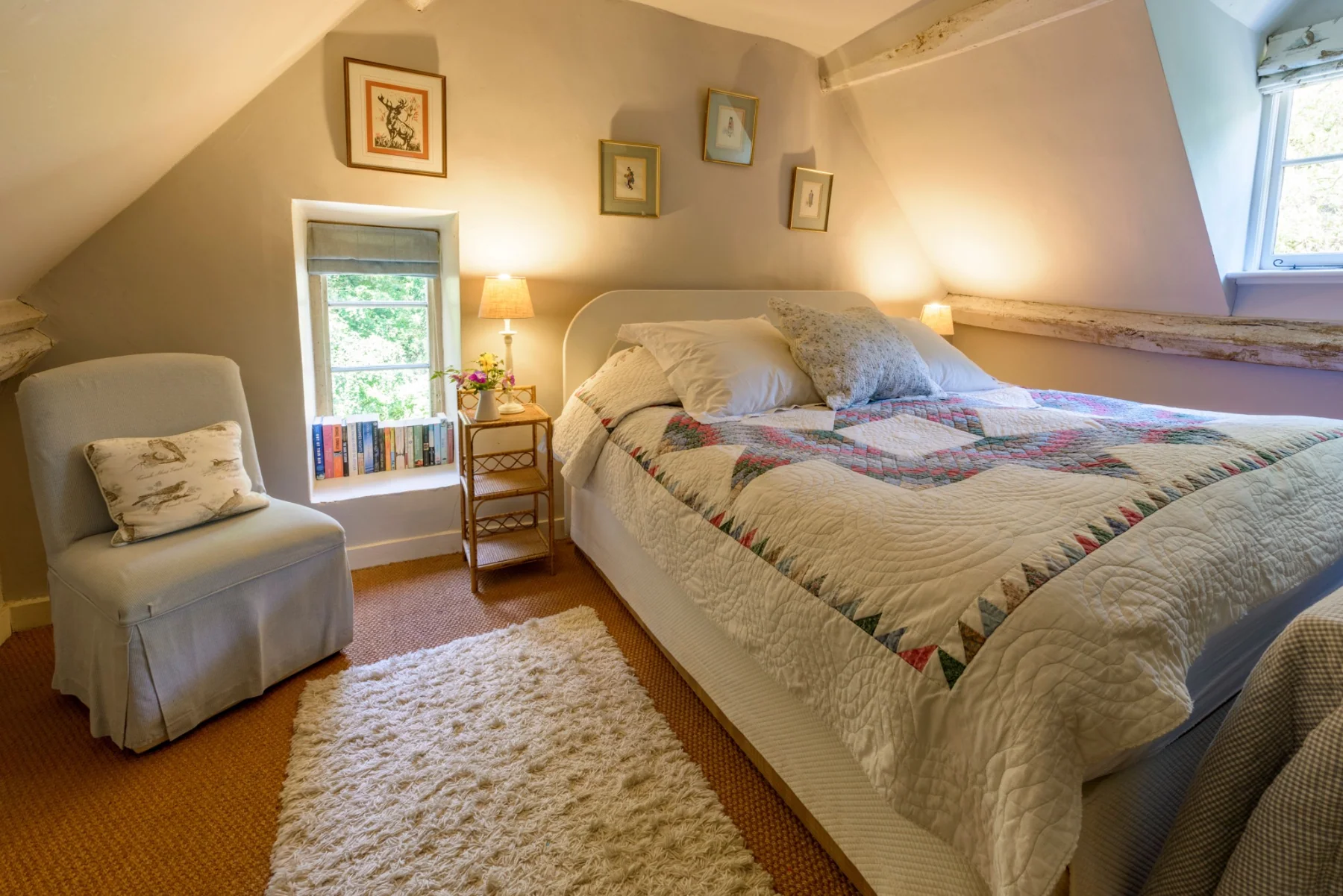 Another view of the second guest bedroom